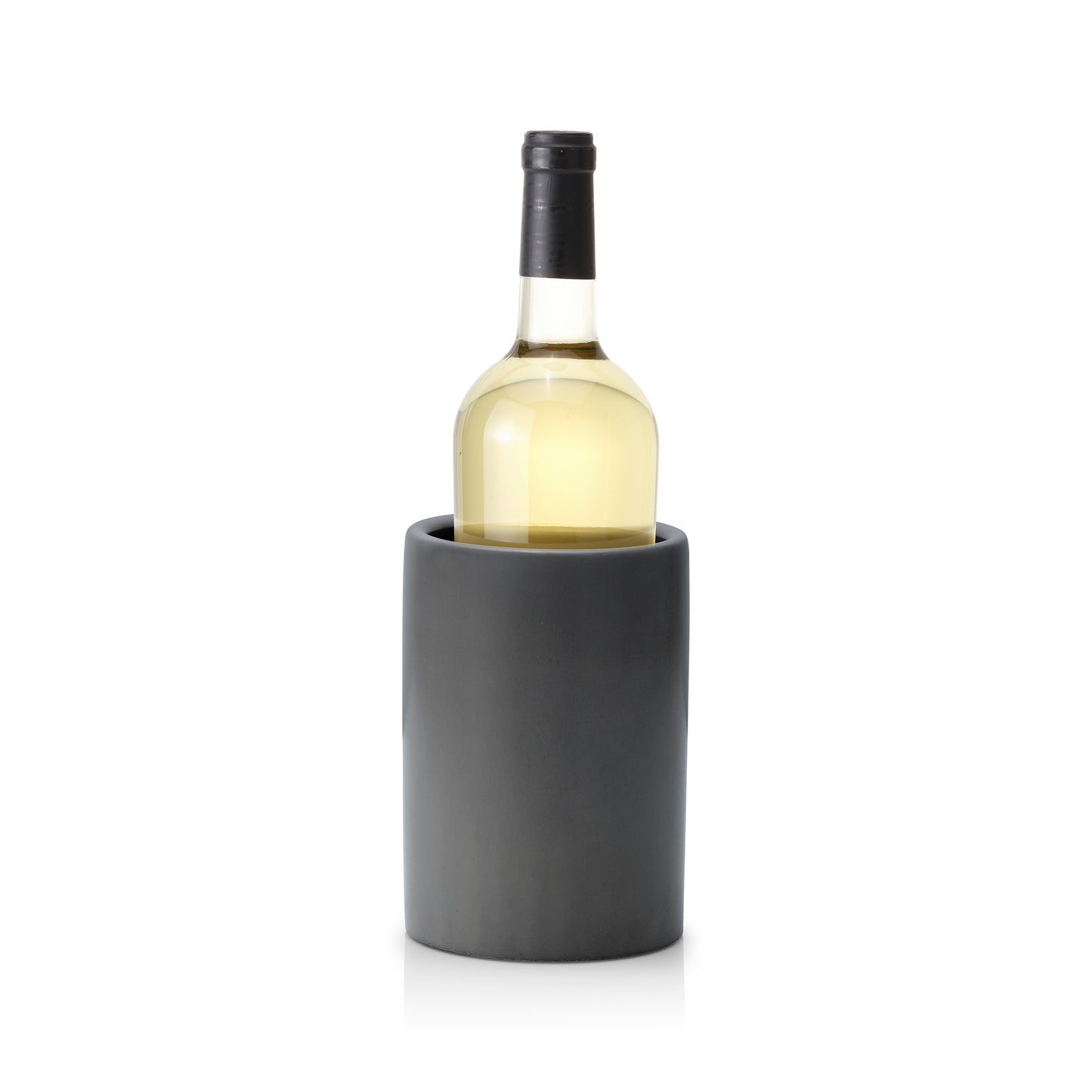 Concrete Utensil Holder / Concrete Wine Chiller: Charcoal