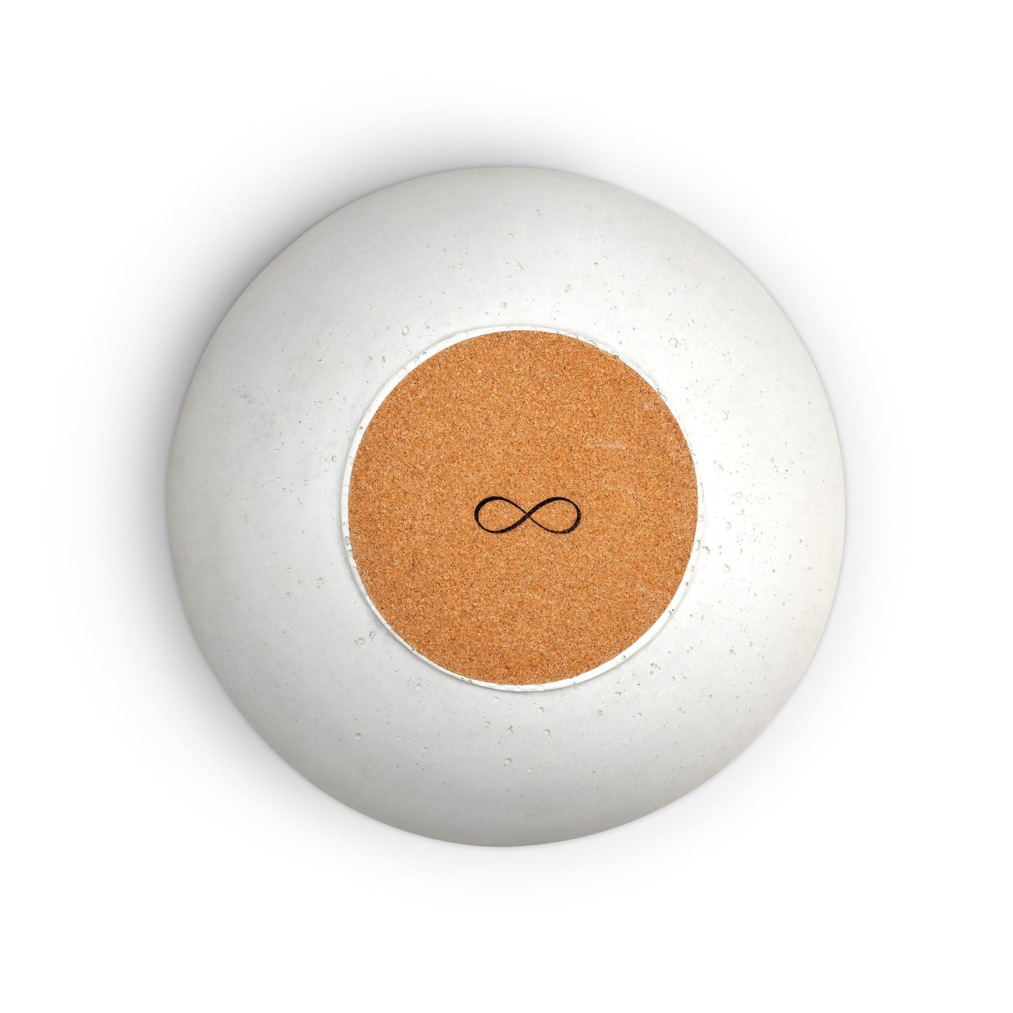 Concrete Infinity Bowl: White