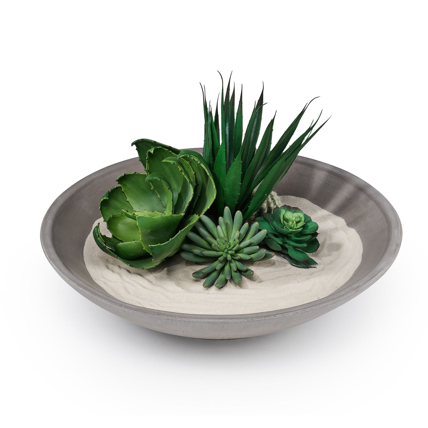 Concrete Infinity Bowl: Gray
