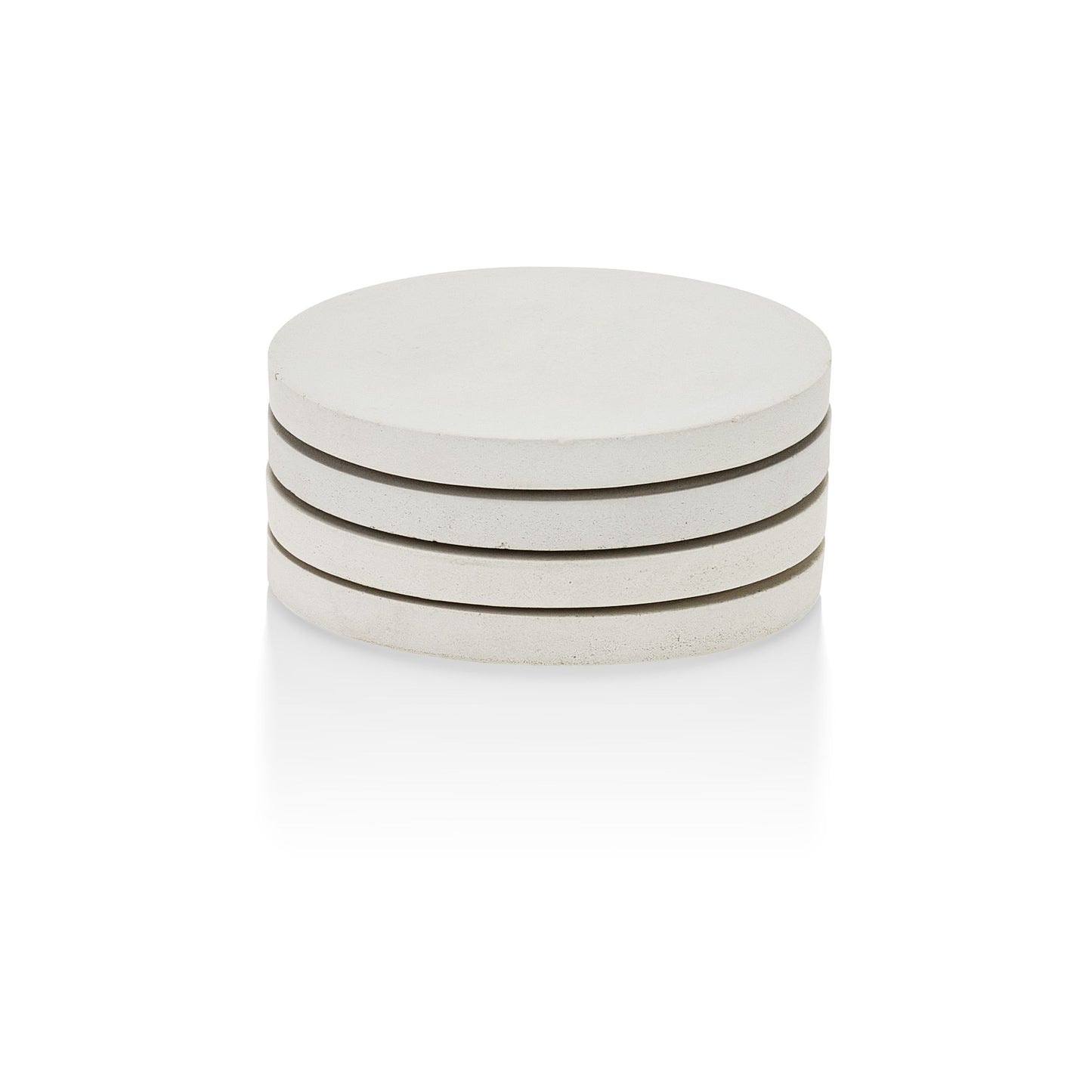 Concrete Coasters: White