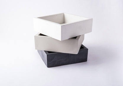 Concrete Cocktail Napkin Bin