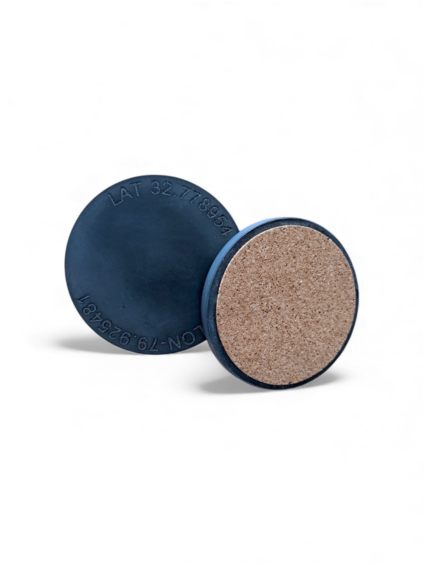 Custom Engraved Longitude/Latitude Coaster Set of 4