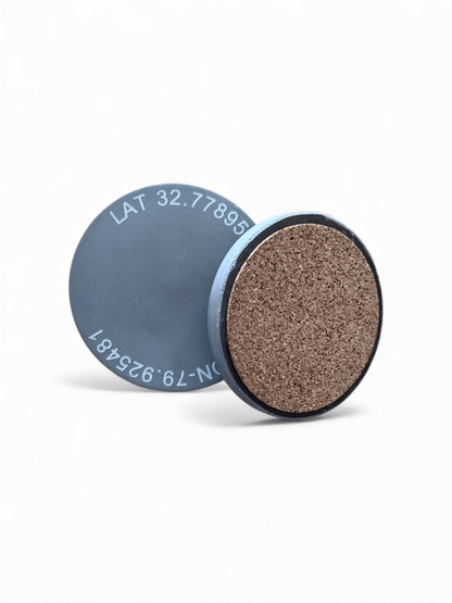 Custom Engraved Longitude/Latitude Coaster Set of 4