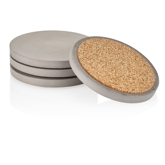 Concrete Coasters: Gray