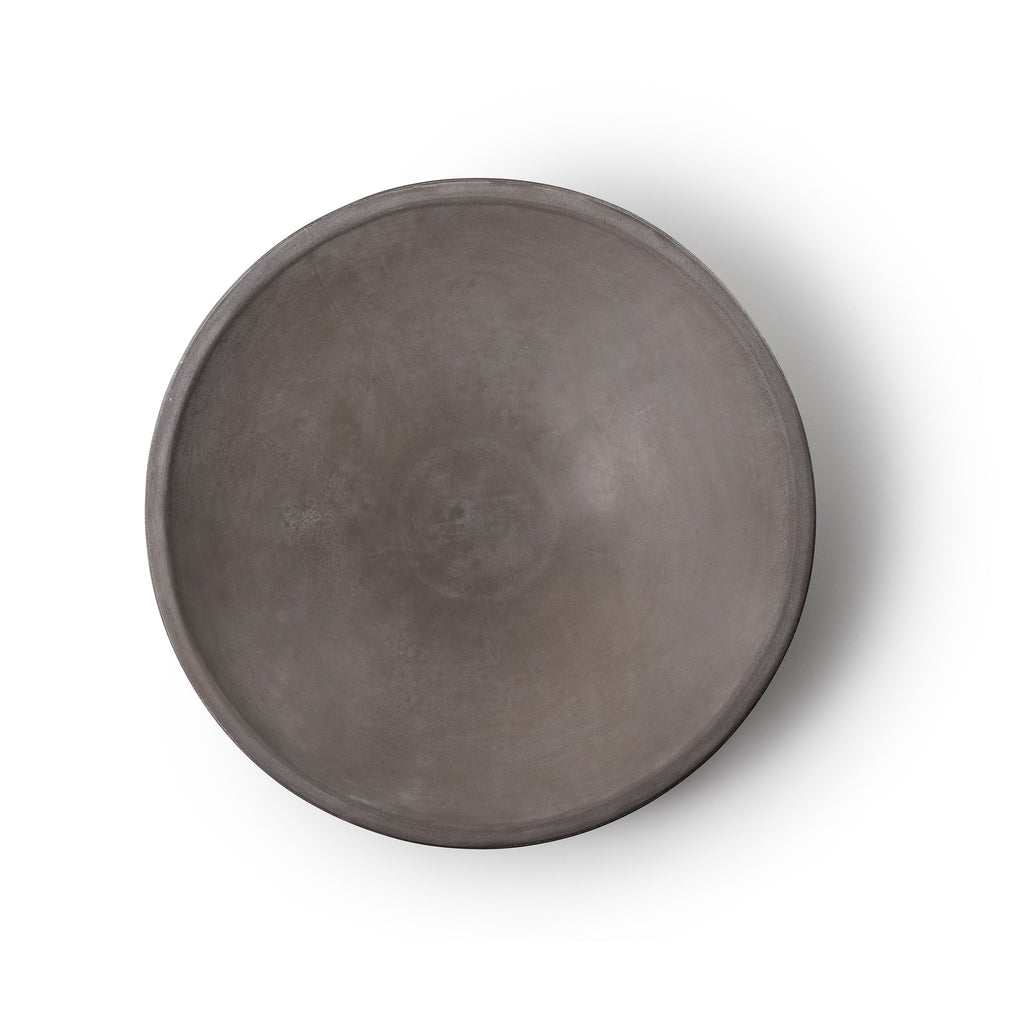 Concrete Infinity Bowl with Birch Presentation Crate